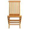Patio Chairs with Anthracite Cushions 4 pcs Solid Teak Wood